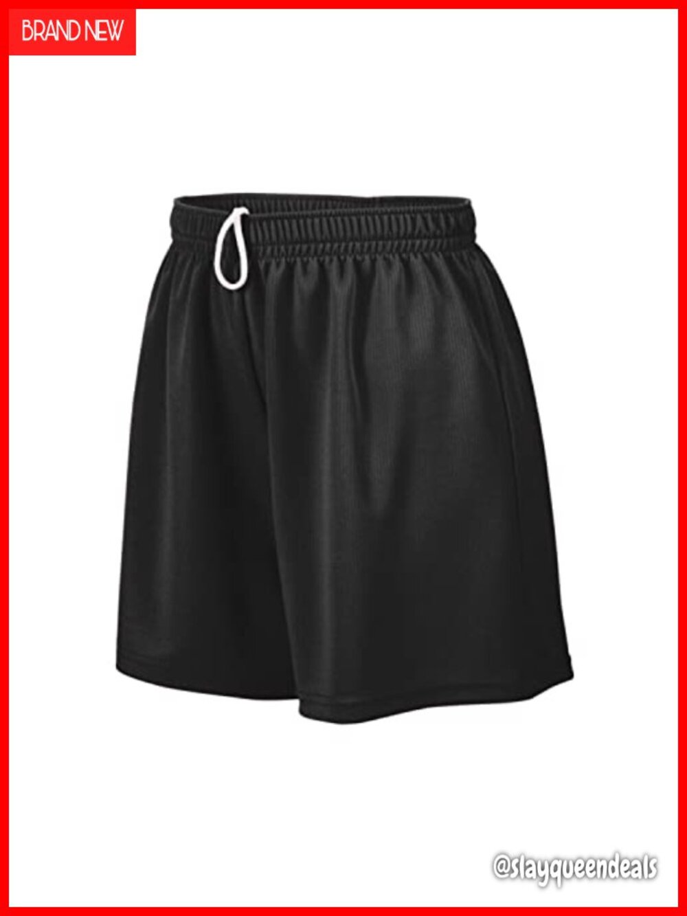 Augusta Sportswear Ladies Wicking Mesh Workout Running Shorts 5 Inch Inseam